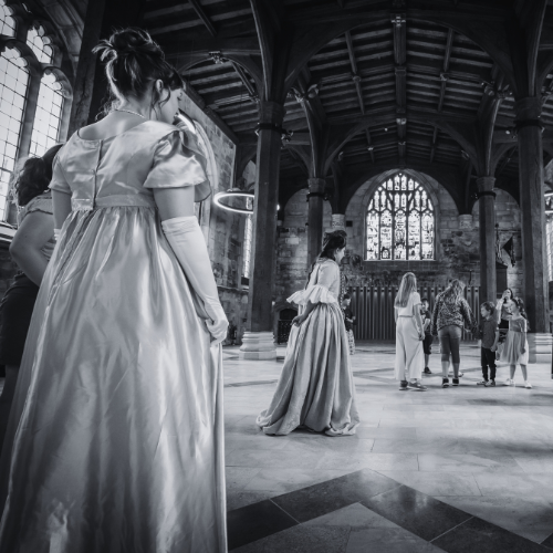 Georgian Dance Lesson at the Guildhall